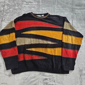 Vintage Bachrach Sweater for Men Size XL Unique Design
